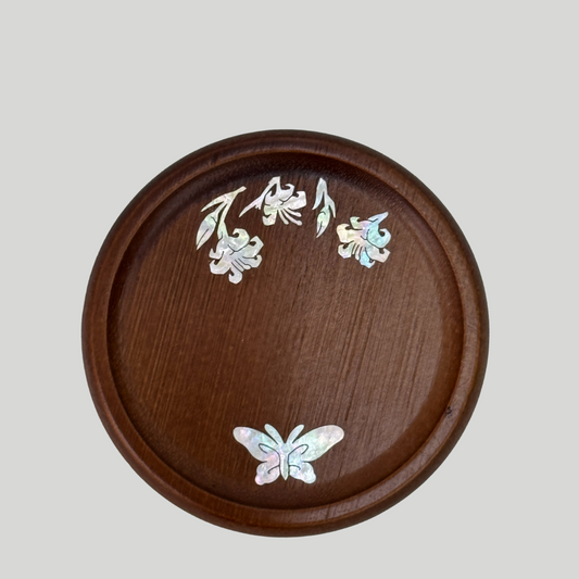 Mother-of-Pearl Coaster Set