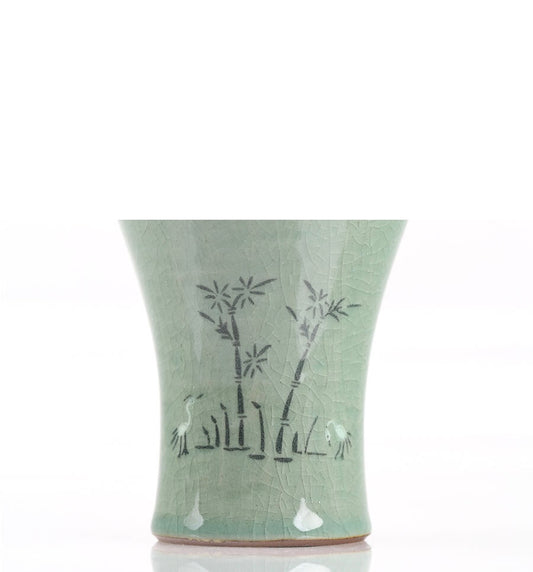 Serenity Celadon Vase (Mini decorative vase)