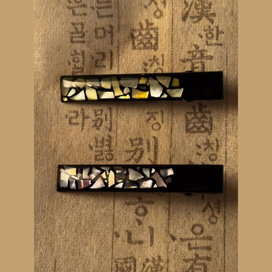 Mother-of-Pearl Hair Pin