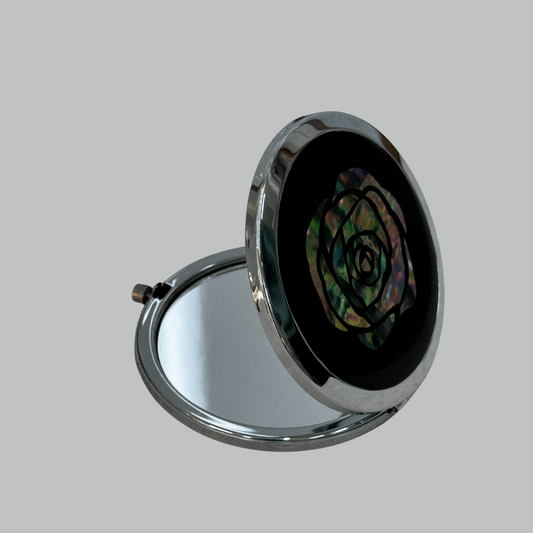 Mother-of-Pearl Hand Mirror