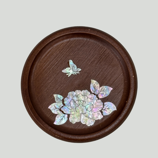 Mother-of-Pearl Coaster Set