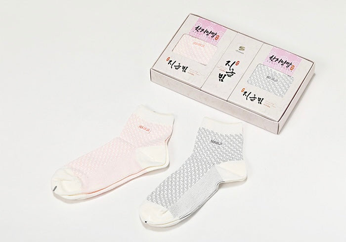 Hanji Gentle Comfort Socks Set for Women (Set of 2 pairs)