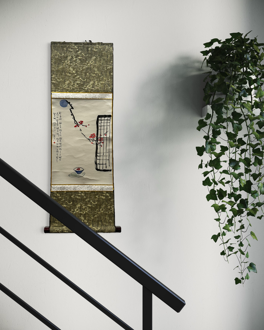 Breath — Hanji Scroll Painting